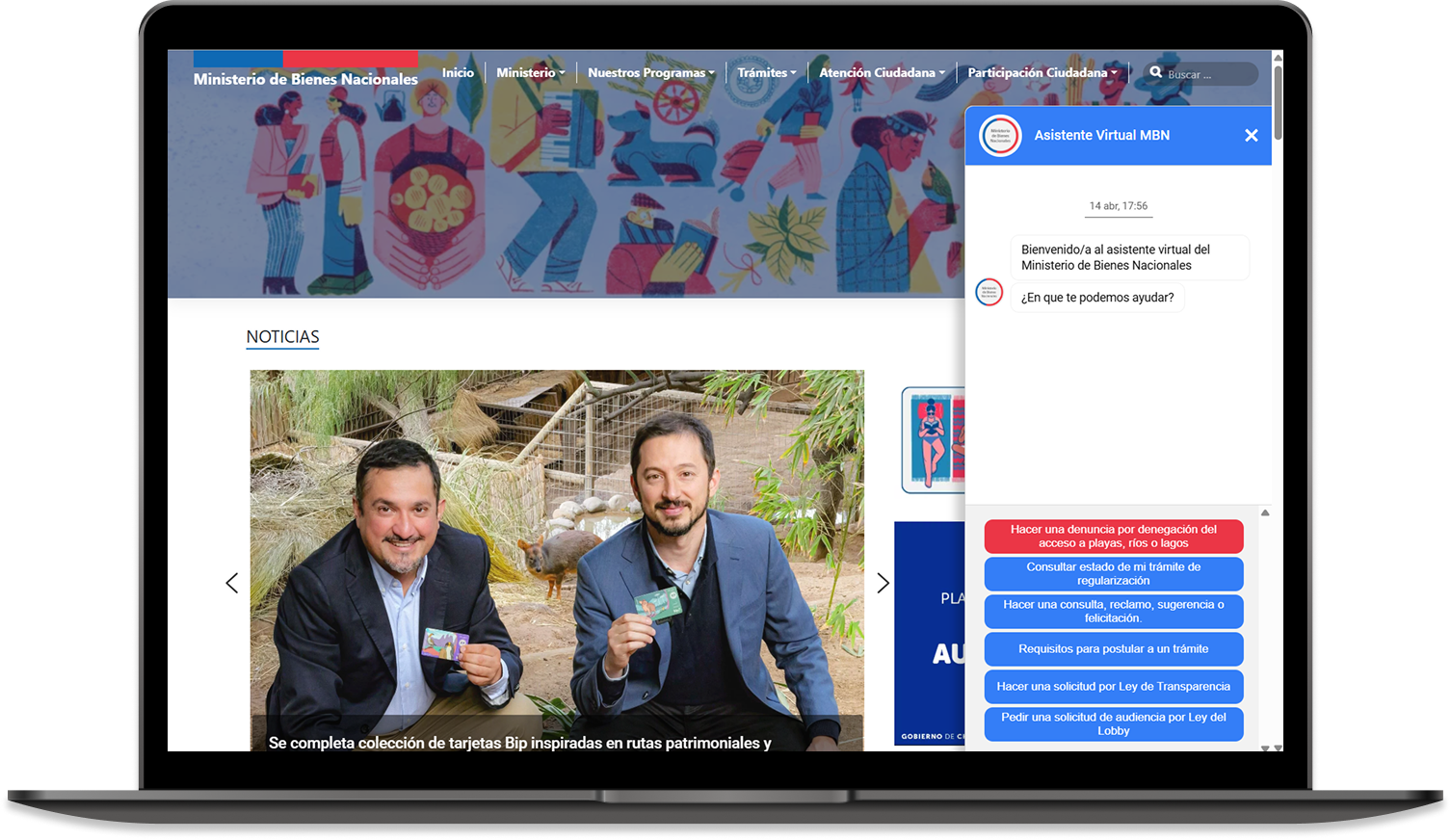 Guía técnica Chatbot MBN